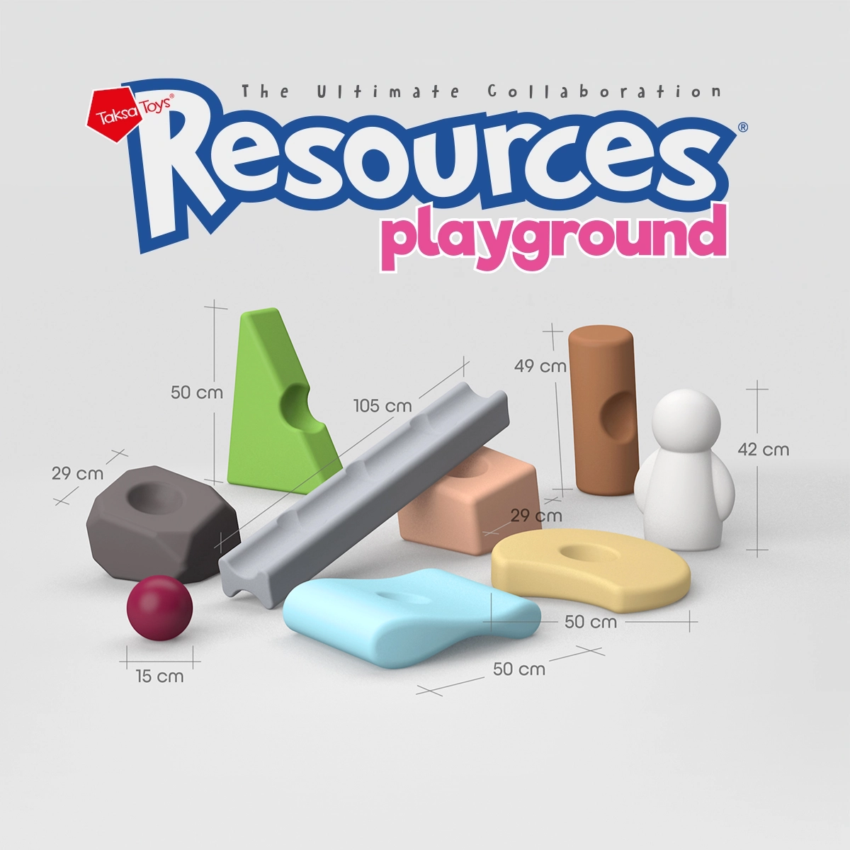 Dimensions et éléments structurels d’un grand jeu de construction collaboratif